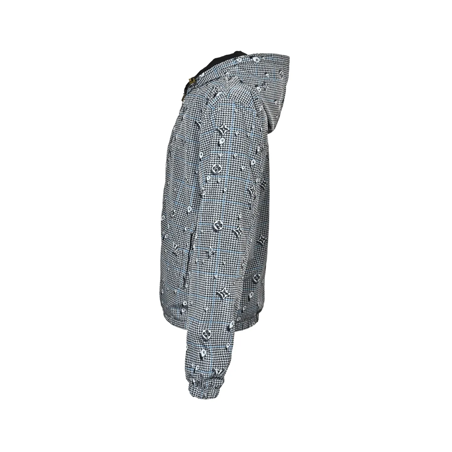 Louis Vuitton/Louis Vuitton 25Fw presbyopia droplet reversible hooded jacket